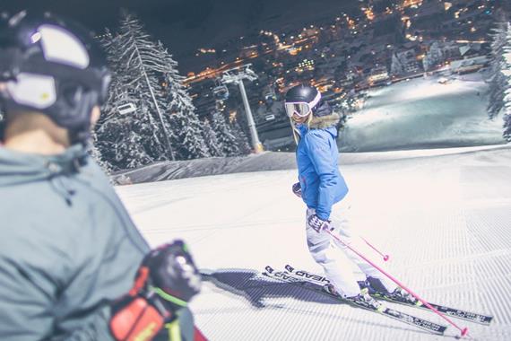 Avondskiën & rodelen in 3 Zinnen Dolomieten