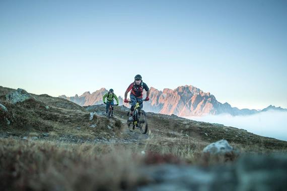 Bike vacation in the Dolomites