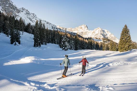 Ski trip to the ski area Val Comelco and back